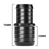 38mm > 35mm Plastic Hose Straight Fitting Reducer Pipe Reducing