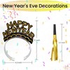 LCPQMZGH 30 Pieces New Years Eve Party Supplies 2025, Happy