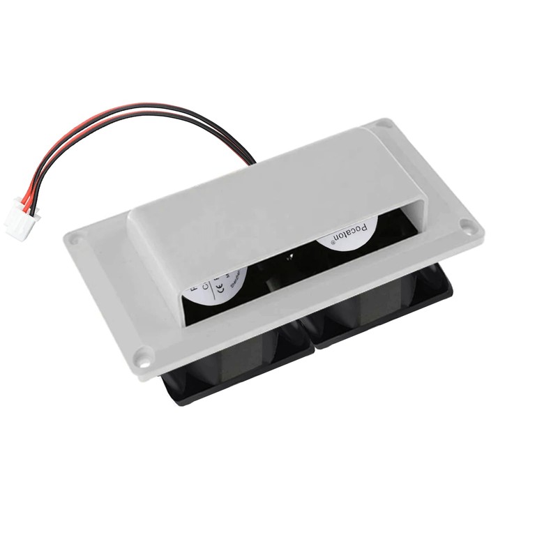 Pocaton RV 換気冷却ファン、車中泊 換気扇、 12V サイド エアベントファン冷却排気ベンチレーター RV キャンピングカーヨット用