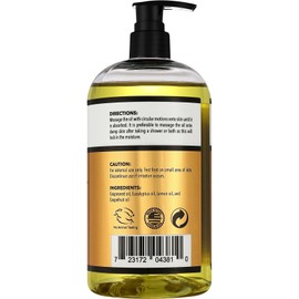 Gold Anti Cellulite Massage Oil  8.8 oz With Pump by Cosmetasa