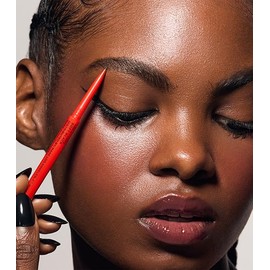 MAKE Beauty Nano Brow, Micro Eyebrow Pencil. Long-Lasting Smudgeproof Eye Brow Makeup for Hairlike Lines. Precision Liner for Natural-Looking Eyebrows - Shade, Soft Black/Dark Brown