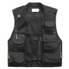 Freiesoldaten Men's Multi Pocket Vest Outdoor Fishing Camping Coat Breathable