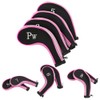 Golf Iron Head Covers, 10 Pieces Waterproof Neoprene Golf Clubs