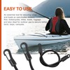 Tanstic 40Pcs Bungee Shock Cord Hooks Shock Open End Hooks