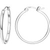Dochais Gold Hoop Earrings for Women 14K Real Gold Plated