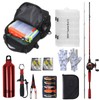 Fishing Backpack, Small Tackle Sling Storage Bag 9L Mini Tactical