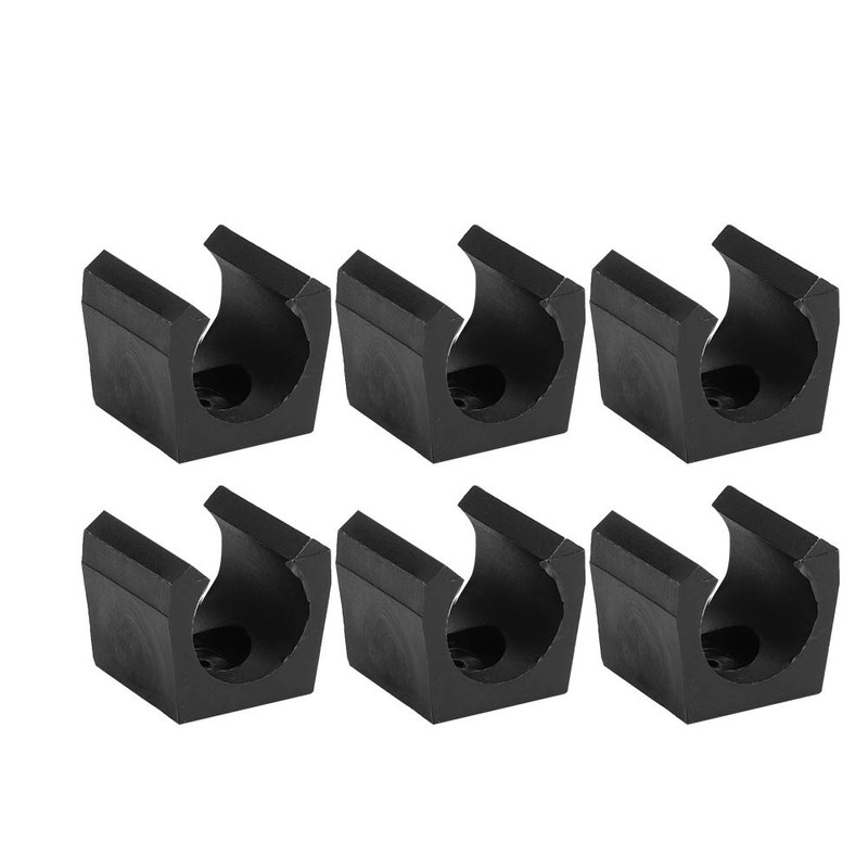 Pool Cue Holder Wall 6 Pieces Billiard Holder Organizer Set