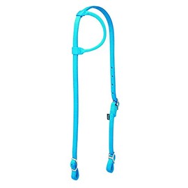 Weaver Leather Nylon Sliding Ear Headstall, Hurricane Blue
