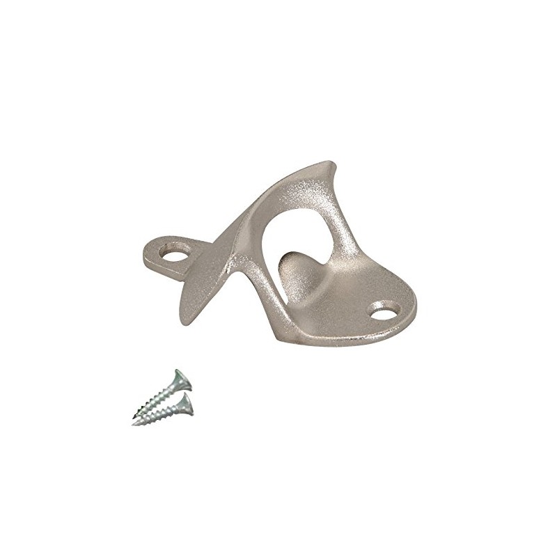 Thirsty Rhino Lantai Cast Iron Wall Mounted Bottle Opener (Set