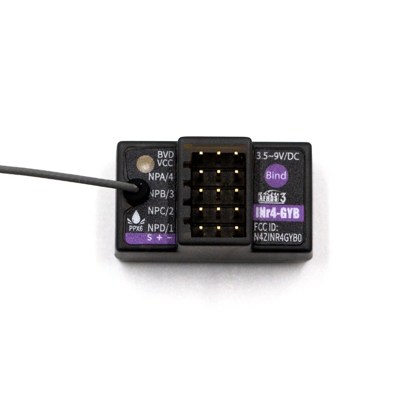Flysky Remote Control Noble NB4 Gyro Receiver 4 Channels INr4
