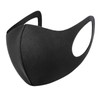 TANNESS 6 Pack Black Reusable Face Mask, Fashion Reusable Washable