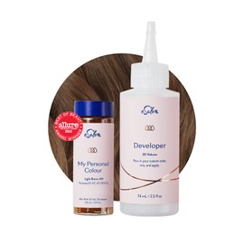 eSalon Permanent Hair Colour Set in Light Brown 6N
