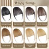 Clip in Bangs, Wispy Bangs with Temples Hairpieces, Hair Bangs