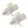 LABRIMP 2pcs Wall Soap Dispenser Pump Replacement Liquid Soap Pump