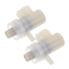 LABRIMP 2pcs Wall Soap Dispenser Pump Replacement Liquid Soap Pump Heads for Hotel Restaurant