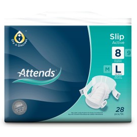 Attends Briefs Active 8 Large (1x28 Pieces)