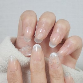 Glass beads [Handmade nail tips] - Coffin / 유리구슬[수제네일팁] - 코핀
