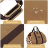 WILLOW WEAVE Firewood Carrier Bag 40" L x 19" W,
