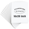 AUEAR, 10 Pack 16x20 White Foam Boards, Foam Core Poster