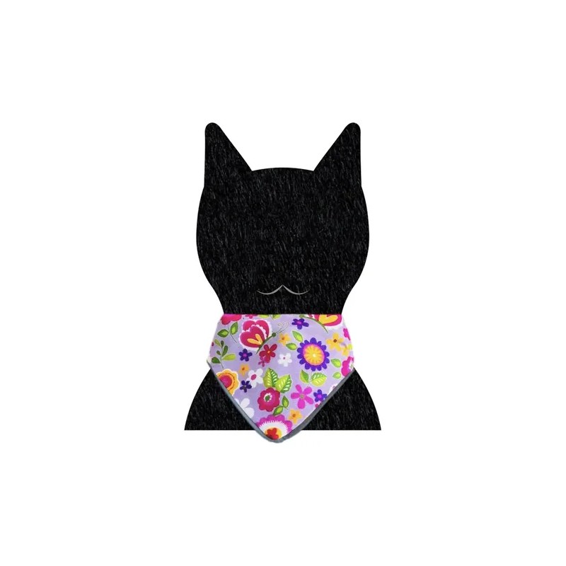 Collar Para Gato Con Paliacate Doble Vista