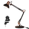 FIRVRE Black Retro Metal Swivel Arm Desk Lamp Adjustable Architect