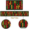 Black History Month Table Runner Juneteenth Afro African American Decoration