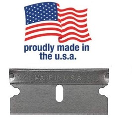 FitAll - 25 Pack Razor Blades-Replacement Razor Blades Single Edge, (25 pack Single Edge Razor Blades) Made in USA