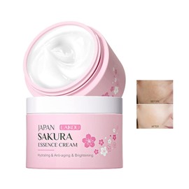 AKARY Sérum Facial Sakura Con Vitamina C Para Mejorar La Piel, Reducir Arrugas E Hidratar. Hidratante Para Piel Seca, Cuerpo Y Rostro (25 G).
