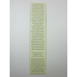 St Joseph Novena Bookmark and Magnet