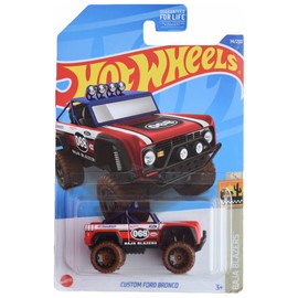 Hot Wheels Custom Ford Bronco, Baja Blazers 8/10 [Rojo]