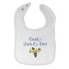 Toddler & Baby Bibs Burp Cloths Daddy's Little Co-Pilot Dad