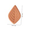 BIUDECO 4pcs Leaf Shaped Sugar Savers Reusable Brown Sugar Softener