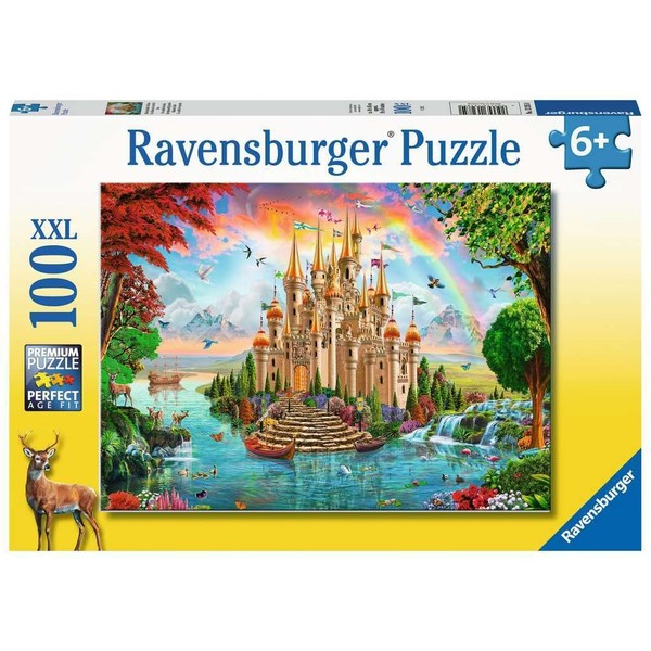 Ravensburger Children's Puzzle - Fairytale Castle - 100 Pieces Puzzle