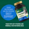 Petnc Senior Multi Chewables (60 Count), Daily Dog Multivitamin &