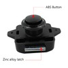 AcbbMNS 5PCS Push Button Latch Locks Keyless Cabinet Drawer Catch