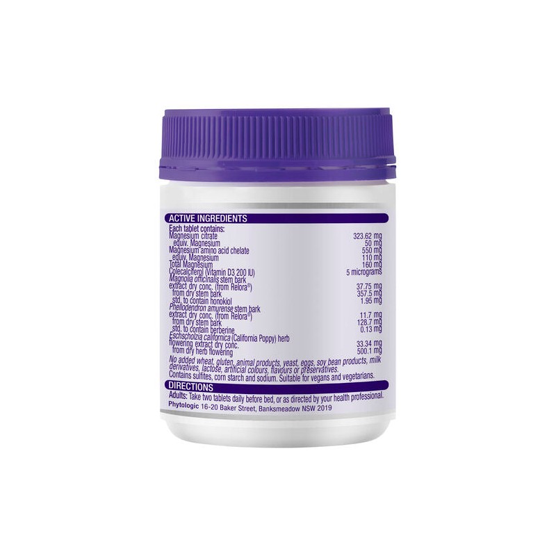 Henry Blooms Magnesium + Sleep 60 Tablets