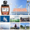 Handheld Wind Cup Anemometer,INFURIDER YF-8806 Digital Wind Speed Gauge Meter