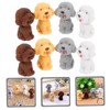 DOITOOL 24pcs Cute Animal Erasers Adorable Multi-Function Dog Shaped Pencil