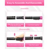 Car Snow Scraper and Brush for Window Windshield - Pink