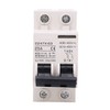 AC DC Miniature Circuit Breaker 2P 25A 400V DIN Rail