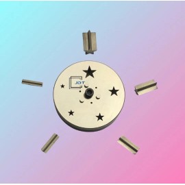 JDT Disc Cutter Star Shape | Set of 5 Punches | 5 Different Sizes | Jewelry Die |JDT