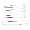 4Pcs Induction Heater Coil Kit 2.5mm Brass Core 20 30