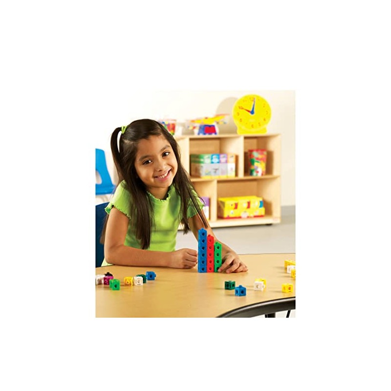 Learning Resources Snap Cubes, Set of 500 Cubes, Ages 5+,