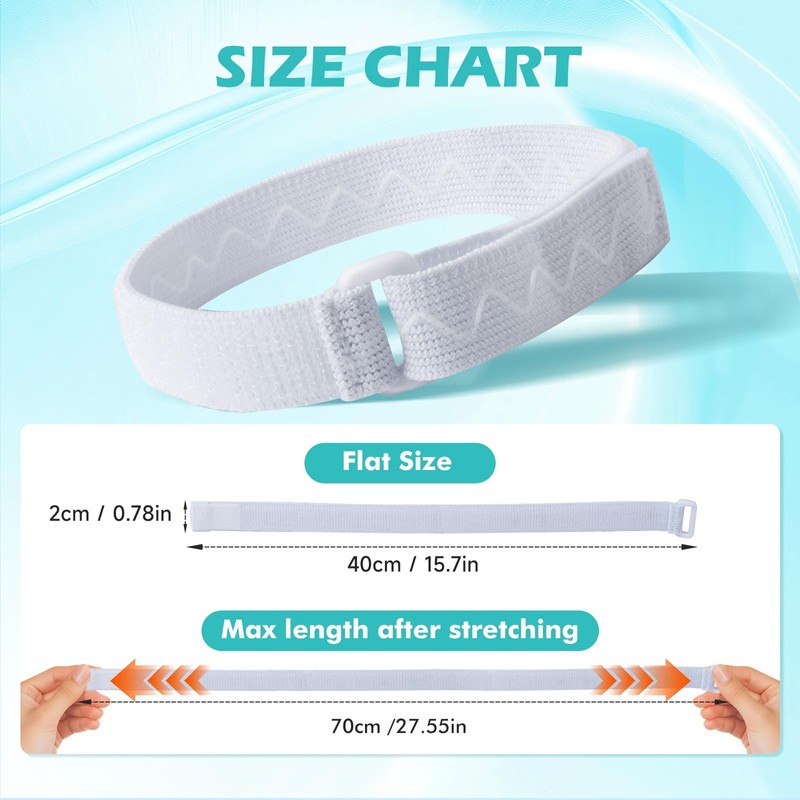 AurMirai Anti-Slip Catheter Leg Bag Strap, 16 in / 40