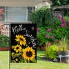 DMERBYL Sunflower Garden Flag 12 x 18 Inch Double Sided