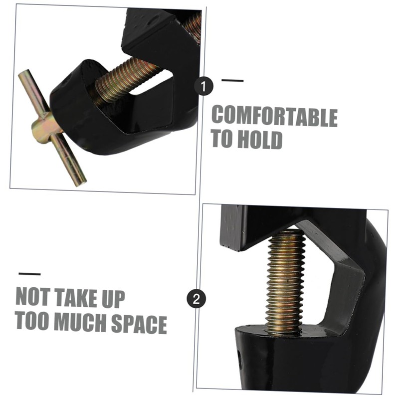 MUSISALY Cross Clamp for Laboratories Adjustable Metal Compact for Pole
