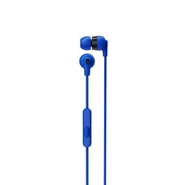 Skullcandy Ink'd+ In-Ear Wired Earbuds, Microphone, Works with Bluetooth Devices and Computers - Blue