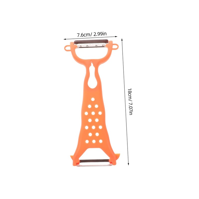Ciieeo 2pcs Stainless Steel Vegetable and Fruit Peeler Safe and