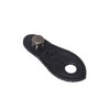 RightOn! STRAPS Guitar Strap, STRAP LINK ENDPIN JACK, Black