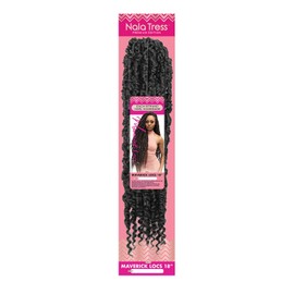 Janet Collection Crochet Braids Nala Tress Maverick Locs 18" (5-pack, OET1B/27)